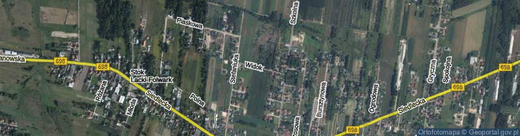 Zdjęcie satelitarne Widok ul.